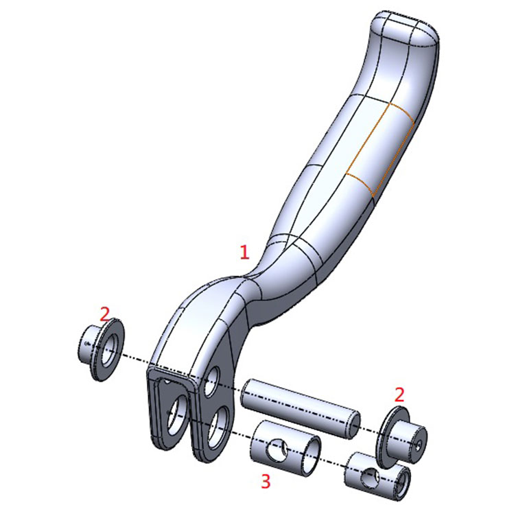 HD1.B Lever Blade Kit